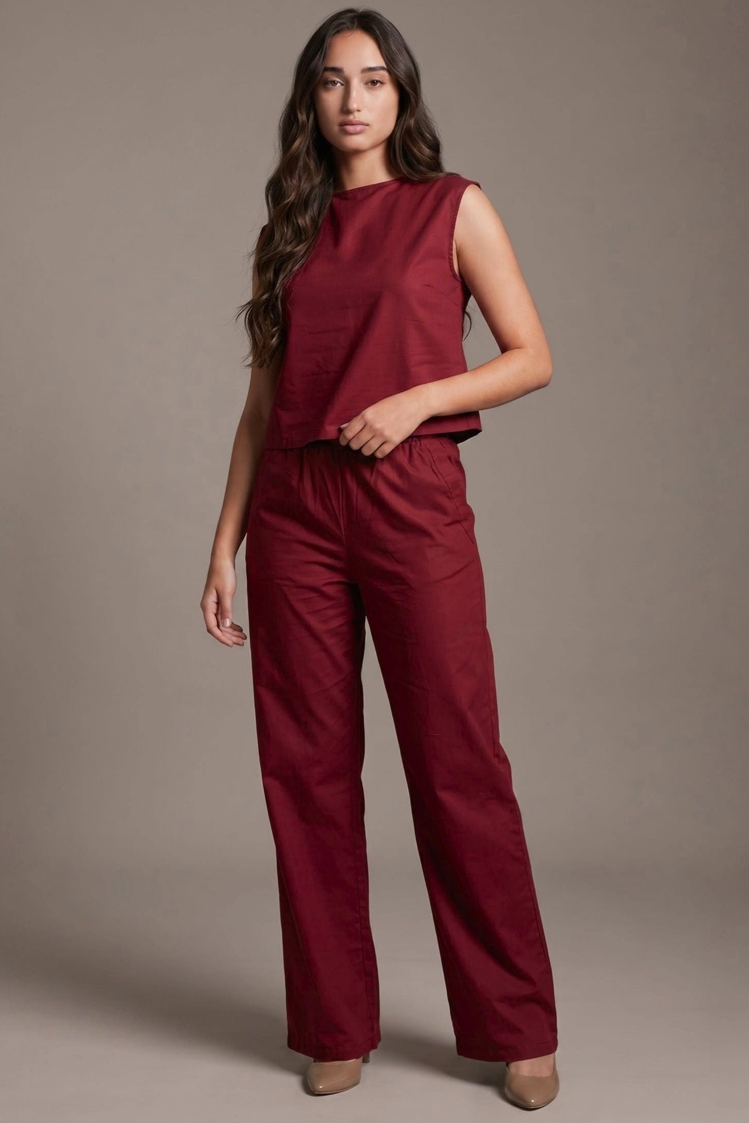 Crimson Secret Co-ord Set