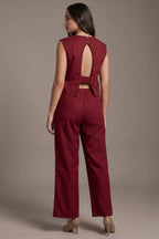 Crimson Secret Co-ord Set