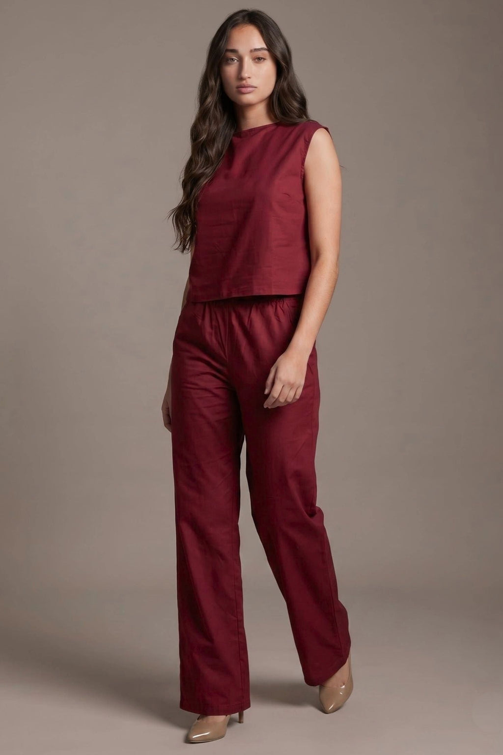Crimson Secret Co-ord Set