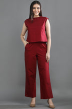 Crimson Secret Co-ord Set